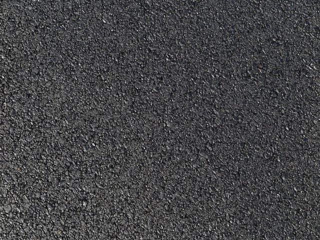 Close-up of a finished tarmac surface