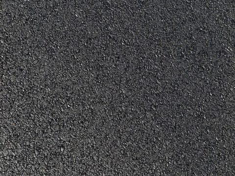 Close-up of a finished tarmac surface